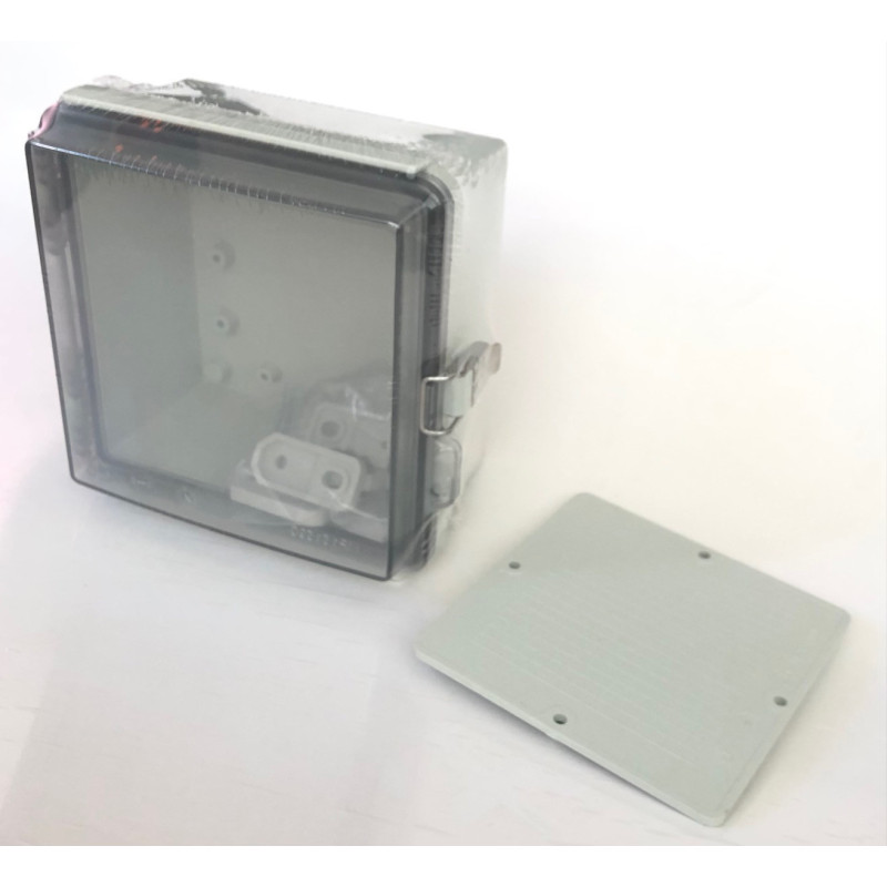 Plastic Enclosure with Hinge Lock