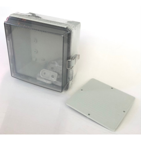 Plastic Enclosure with Hinge Lock