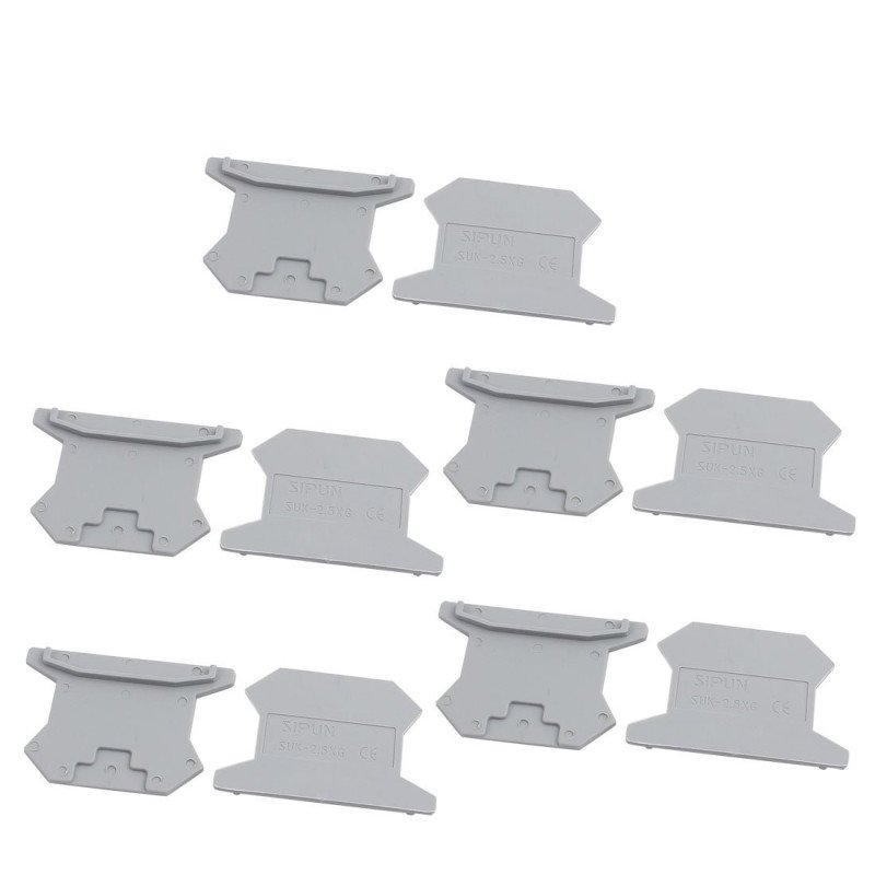 SUK-2.5XG Plastic Terminal End Plate