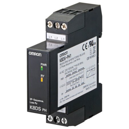 Omron K8DS-PH1 3 Phase Monitoring Relay