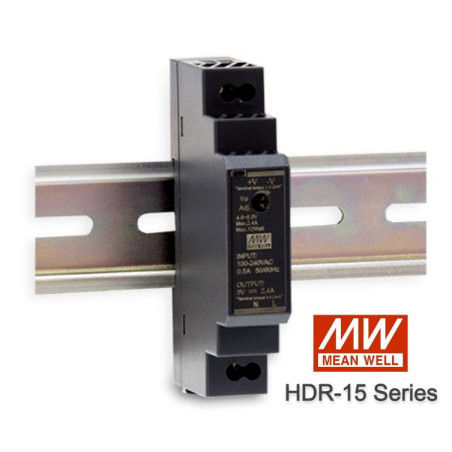 Mean Well HDR DIN Rail DC Power Supply